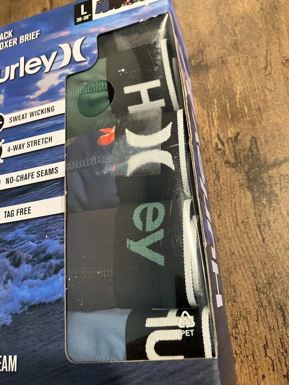 Hurley boxer briefs 5x